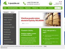 Tablet Screenshot of i-puzzle.cz